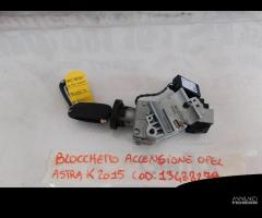 blocchetto accensione 13488279 opel astra k 2015