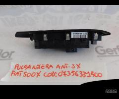 pulsantiera anteriore sx fiat 500x 07356331500