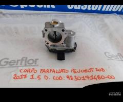 corpo farfallato peugeot 208 1.5 9830171480-00 - 2