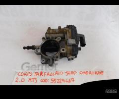 corpo farfallato jeep cherokee 2.0 55229467