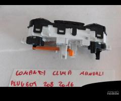 COMANDI CLIMA MANUALI PEUGEOT 208 2016