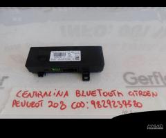 centralina bluetooth gpl  peugeot 208 9829237580