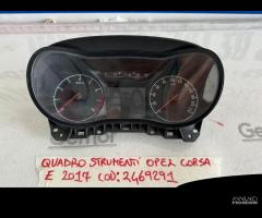 quadro strumenti opel corsa e 2469291 anno 2017