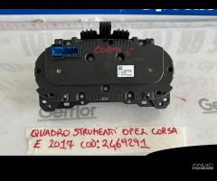 quadro strumenti opel corsa e 2469291 anno 2017