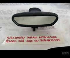 specchietto interno retrovisore peugeot 208 2016 - 1