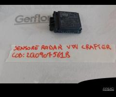 sensore radar vw crafter 2q0907561b - 1