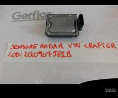 sensore radar vw crafter 2q0907561b - 2