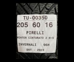 4 PNEUMATICI 205/60 R16 PIRELLI INVERNALI 75% - 9