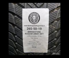 4 GOMME 265 50 19 BRIDGESTONE A29190