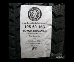 4 GOMME 195 60 16C BARUM A28915