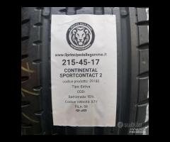 4 GOMME 215 45 17 CONTINENTAL A29180