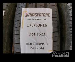 4 Gomme Seminuove 175 60 16 Bridgestone Dot 2022