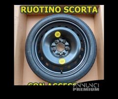 Ruotino Di Scorta Da 18 Gomma Cerchio Accessori