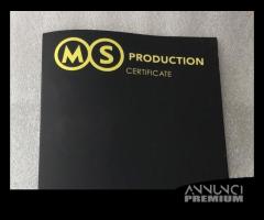 Pezzi carbonio ms production con certificazione