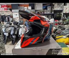 AIROH Casco Cross Wraaap - Cyber - Orange - 7