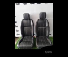 Tappezzeria land rover velar alcantara pelle nera