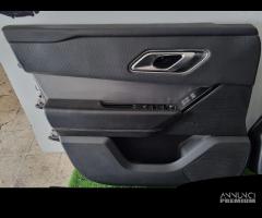 Tappezzeria land rover velar alcantara pelle nera - 9