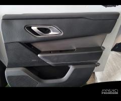 Tappezzeria land rover velar alcantara pelle nera - 10