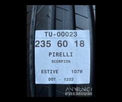 4 PNEUMATICI 235/60 R18 PIRELLI ESTIVE KM0 - 9