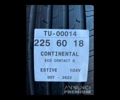 4 PNEUMATICI 225/60 R18 CONTINENTAL ESTIVE 75% - 7