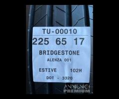 4 PNEUMATICI 225/65 R17 BRIDGESTONE ESTIVE 90% - 9