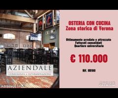 OSTERIA BAR IN ZONA STORICA-RISTRUTTURATO A NUOVO