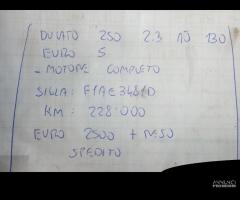 Motore completo ducato 250 2.3 mj 130 euro 5