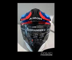 Casco Airoh COMMANDER 2 DOOM Black Gloss