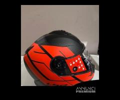 Casco Ls2 FF908 STROBE II CODE Black/Red Matt