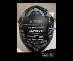 Casco AIROH MATRYX SENTINEL YELLOW MATT