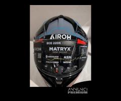 Casco AIROH MATRYX ROCKET BLUE/RED GLOSS