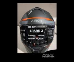 Casco AIROH SPARK 2 SPINNER ORANGE MATT