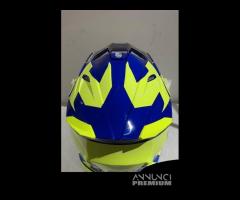 Casco AIROH TWIST 3 DIZZY BLUE/YELLOW GLOSS