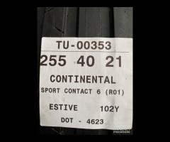 4 PNEUMATICI 255/40 R21 CONTINENTAL ESTIVE - 10