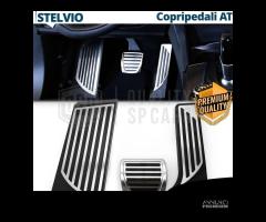 COPPRIPEDALI Sportivi Alfa Romeo Stelvio Pedaliera