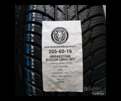 2 GOMME 205 60 16 BRIDGESTONE A29550