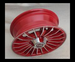 Cerchi grifo 12 pollici 4x98 ROSSO fiat 126 - 13