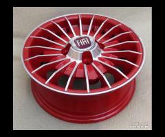 Cerchi grifo 12 pollici 4x98 ROSSO fiat 126 - 22