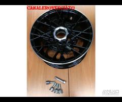 CERCHI RAY NERO 4,5x 12 4x98 FIAT 126 600 900 850 - 22