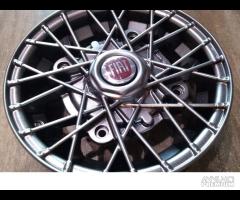 Cerchi RAY SILVER 4,5x12 4x190 fiat 500 l f r - 15