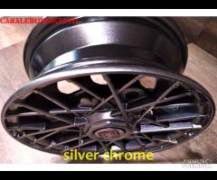 Cerchi RAY SILVER 4,5x12 4x190 fiat 500 l f r - 21