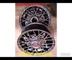 Cerchi RAY SILVER 4,5x12 4x190 fiat 500 l f r - 24