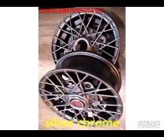 Cerchi RAY SILVER 4,5x12 4x190 fiat 500 l f r - 25