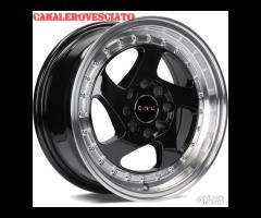 Cerchi Turbo II 6x14 4x98 et25 Fiat Lancia Alfa - 9