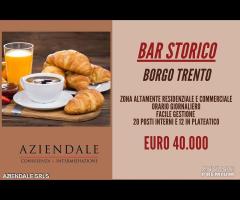 AZIENDALE - BAR STORICO ZONA BORGO TRENTO