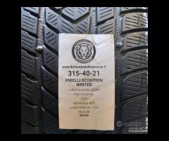 2 GOMME 315 40 21 PIRELLI A30380