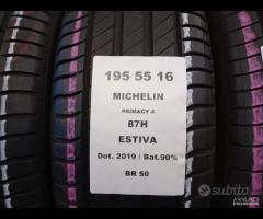 4 GOMME 195 55 16 MICHELIN BR 50