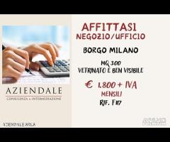 IMMOBILE COMMERCIALE UFFICIO/NEGOZIO BORGO MILANO