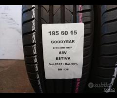 2 GOMME 195 60 15 GOODYEAR BR 136