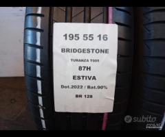 2 GOMME 195 55 16 BRIDGESTONE BR 128